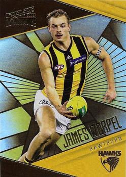 2019 Select Dominance - Holographic Parallel #HP124 James Worpel Front